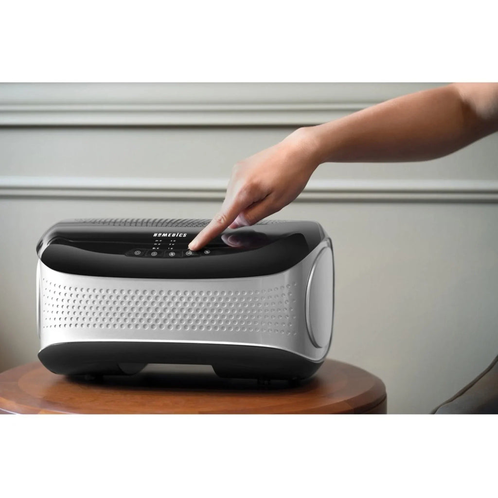 HoMedics AP-DT10 TotalClean Desktop Air Purifier (Black) - HEPA, Ionizer - 429 Sizeq. ft. - Black