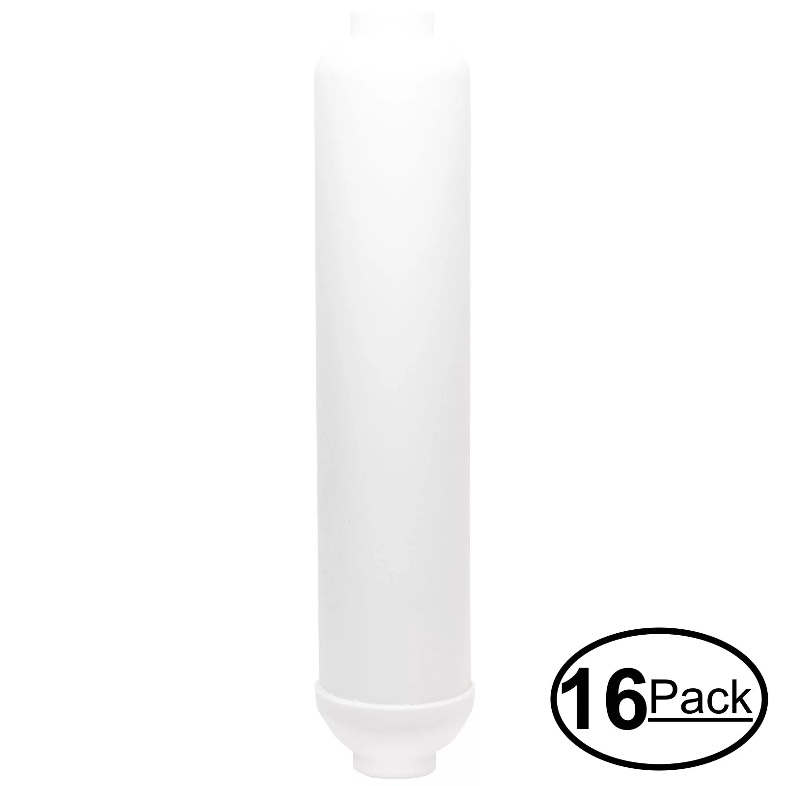 16-Pack Replacement for MaxWater 101095 Inline Filter Cartridge - Universal 10-inch Cartridge for MaxWater 5 stage portable ro di reverse osmosis Sizeystem - Denali Pure Brand
