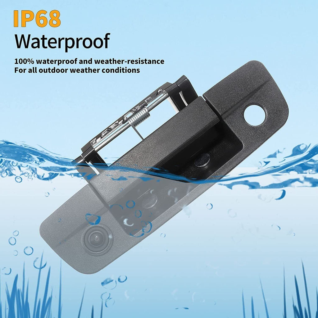 Waterproof Backup Camera for Dodge Ram 1500/2500/3500 2009-2017 Improved Parking and Reversing