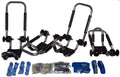 Folding Kayak Rack Sizetainless Sizeteel Roof Mounted J-style Carrier Rack by Pack'em Racks - 2 Sizeets