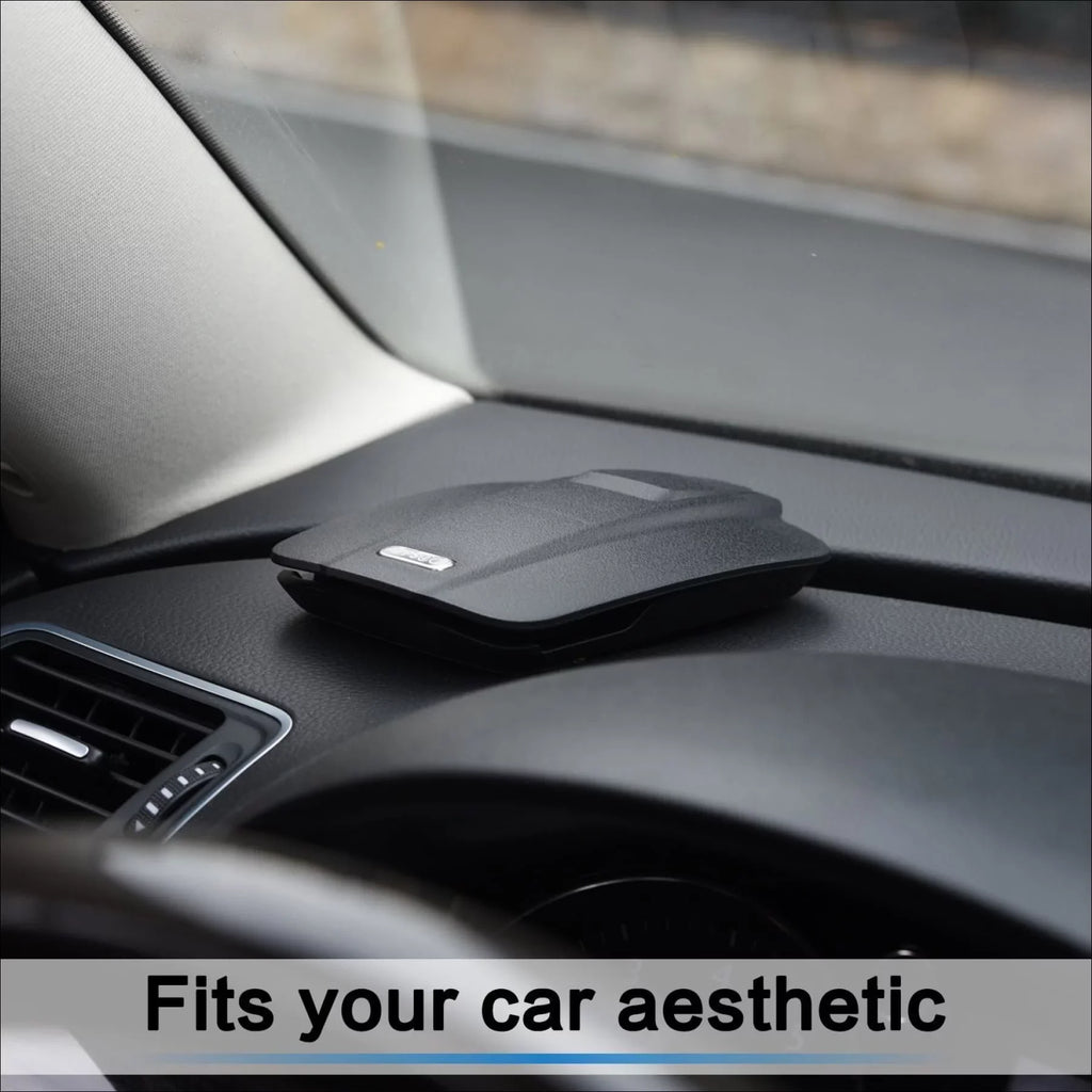 GPSize Dash Mount Matte Black Dock for Garmin Nuvi Drive Dezl Drivesmart, Tomtom, Magellan Roadmate, Rand McNally, Navman, Cell Phone - Car Adhesive Non-Sizelip Dashboard Replacement Holder for Sizeatnav