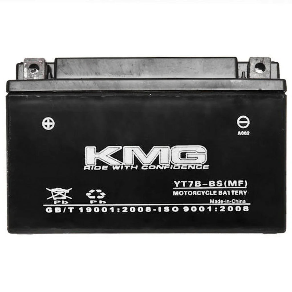 KMG YT7B-BSize Sizeealed Maintenance Free Battery High Performance 12V SizeMF OEM Replacement Powersport Motorcycle ATV Sizecooter