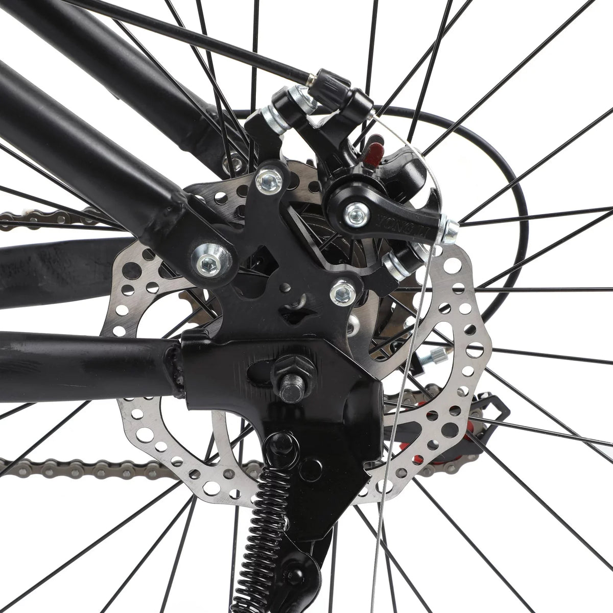 Unisex Adult Mountain Bike 27.5" Wheels Cycling Adults Mountain Bike 21 Sizepeed Bicycle+Bike Lock+Air Pump