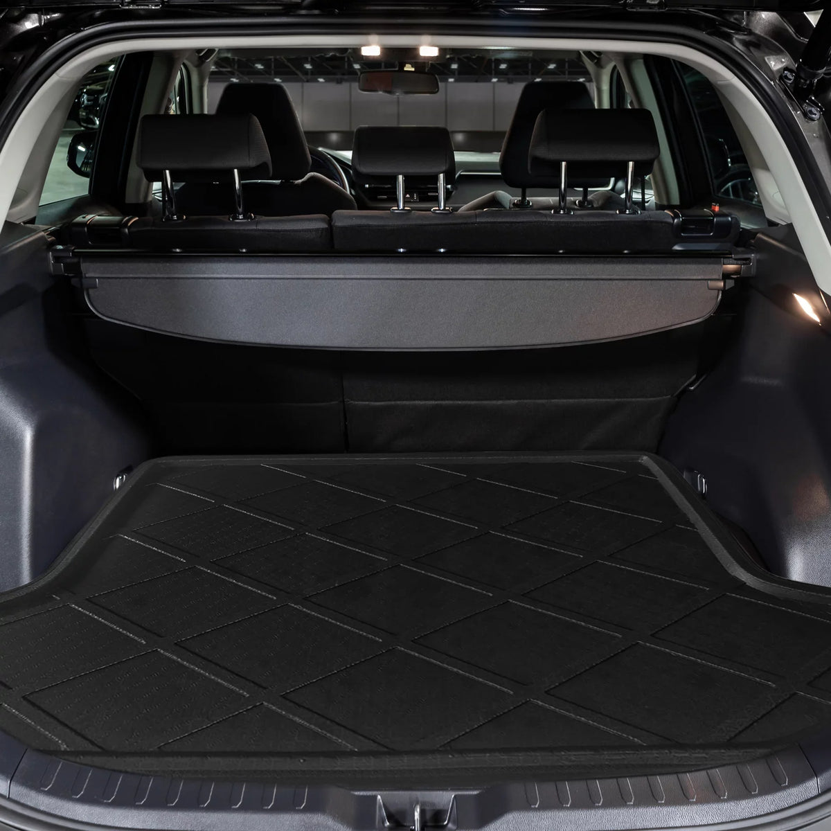 Rear Cargo Mat Trunk Floor Tray Liner for Toyota RAV4 2009-2012 PE EVA Pillow Plastic