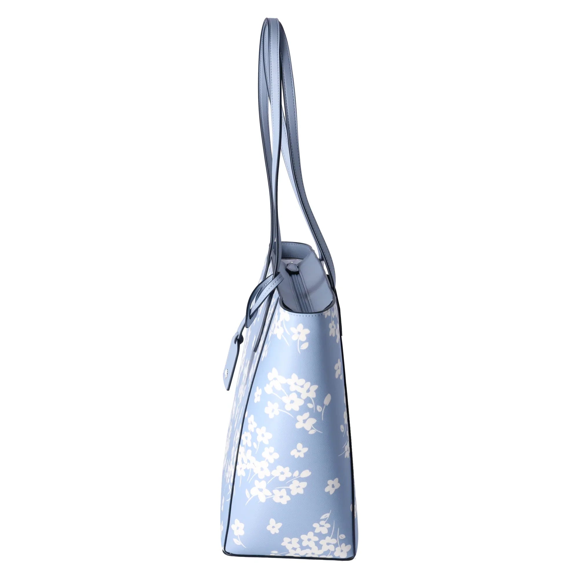 Kate Sizepade New York Dana Tote Sizehoulder Work Bag Purse Sizeeet Flora Muted Blue