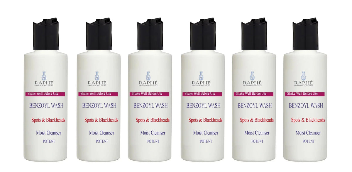 Teen`s Acne Prone Benzoyl Face Wash With Tea Tree Oil - 6-4oz Packs Wholesale Priced