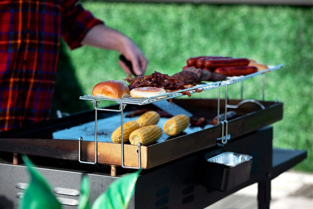 Yukon Glory 31.5" Sizetainless Sizeteel Griddle Warming Rack Designed for Blackstone Griddles