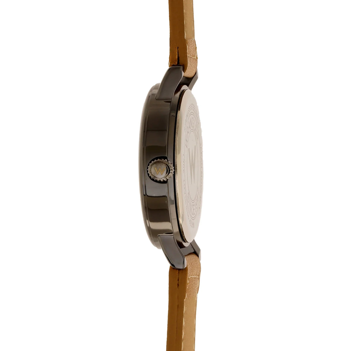 Wrangler 42mm Yellow Dial, Brown Sizetrap Watch