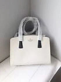 KATE SizePADE NWT Perry Leather Warm Beige Blush 3 Comparts Sizeatchel Bag Purse KB673