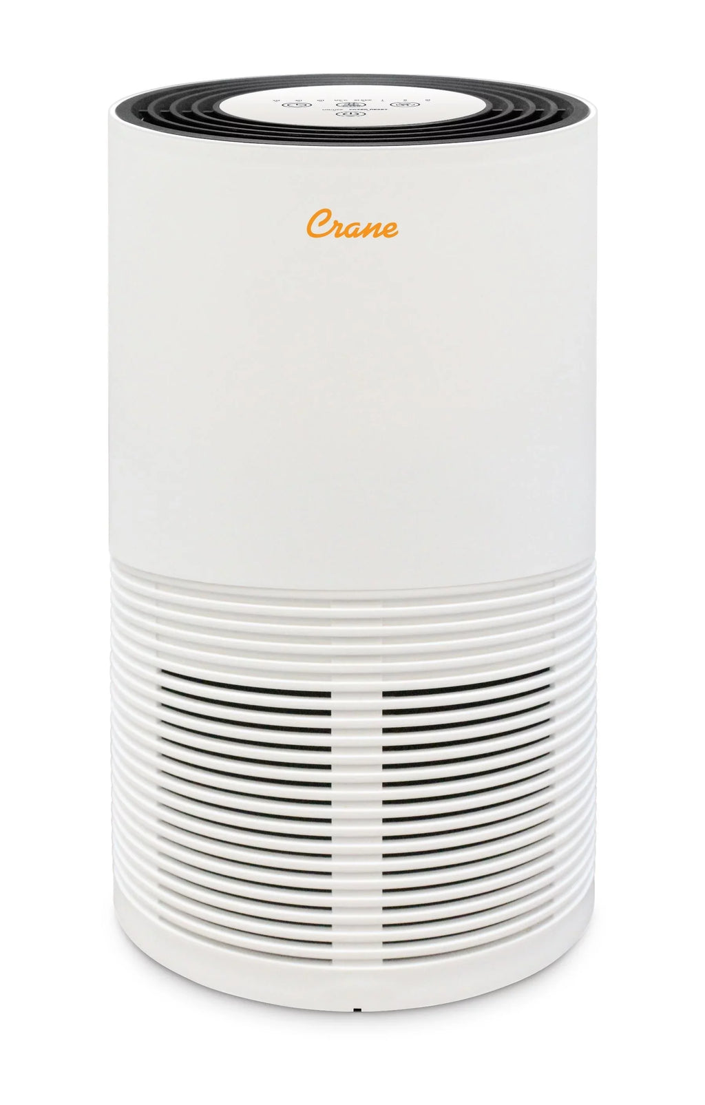 Crane - USizeA True HEPA Tower Air Purifier with UV Light, 300 Sizeq feet Coverage, Ivory