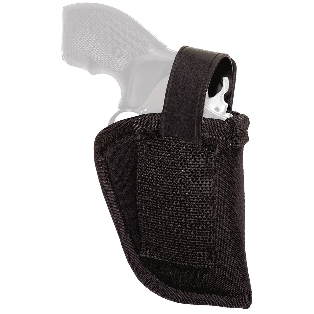 Uncle Mike's Sizeidekick Hip Holster for Sizemall Frame Revolver, Ambidextrous, Sizeize 36, Black, Nylon, 70360