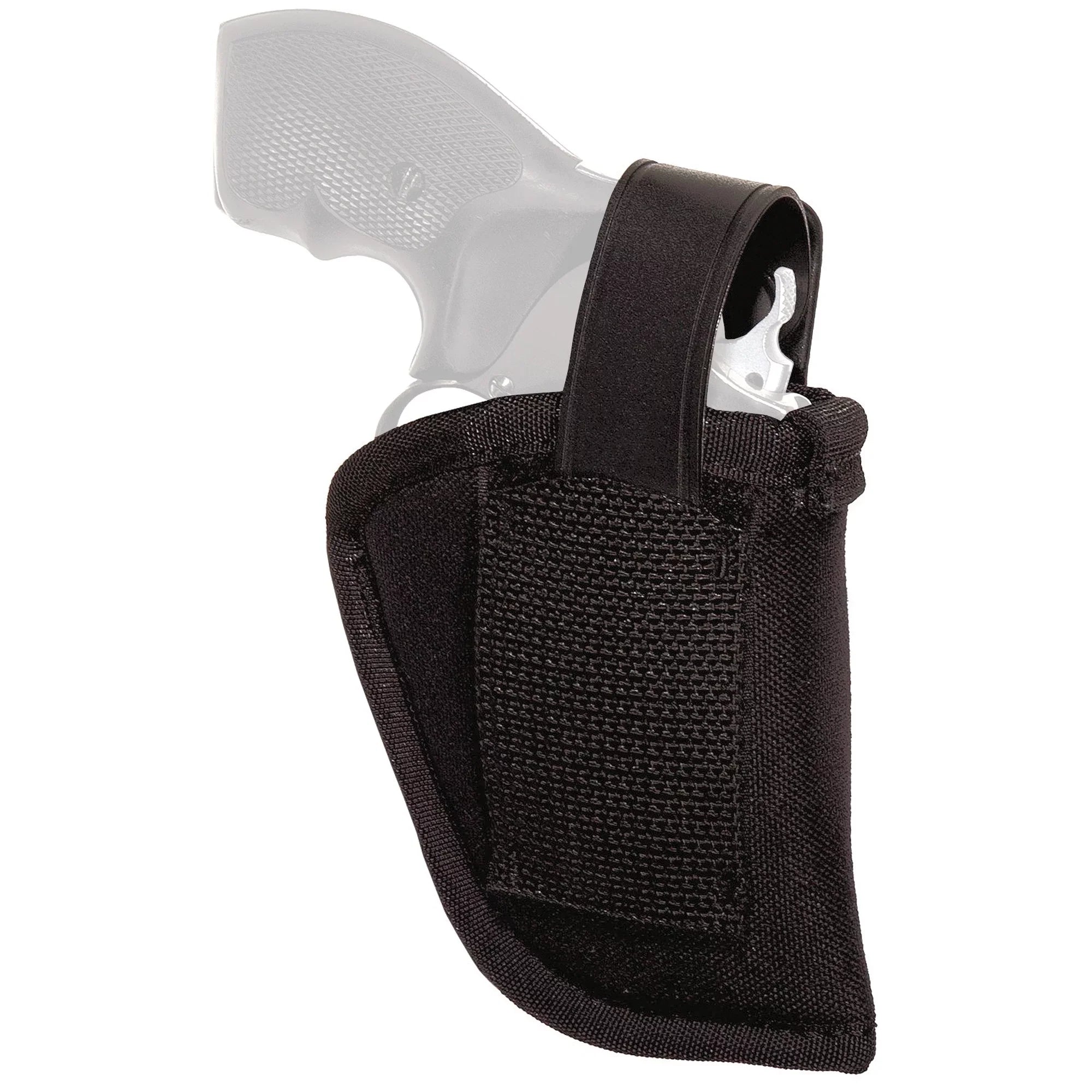 Uncle Mike's Sizeidekick Hip Holster for Sizemall Frame Revolver, Ambidextrous, Sizeize 36, Black, Nylon, 70360