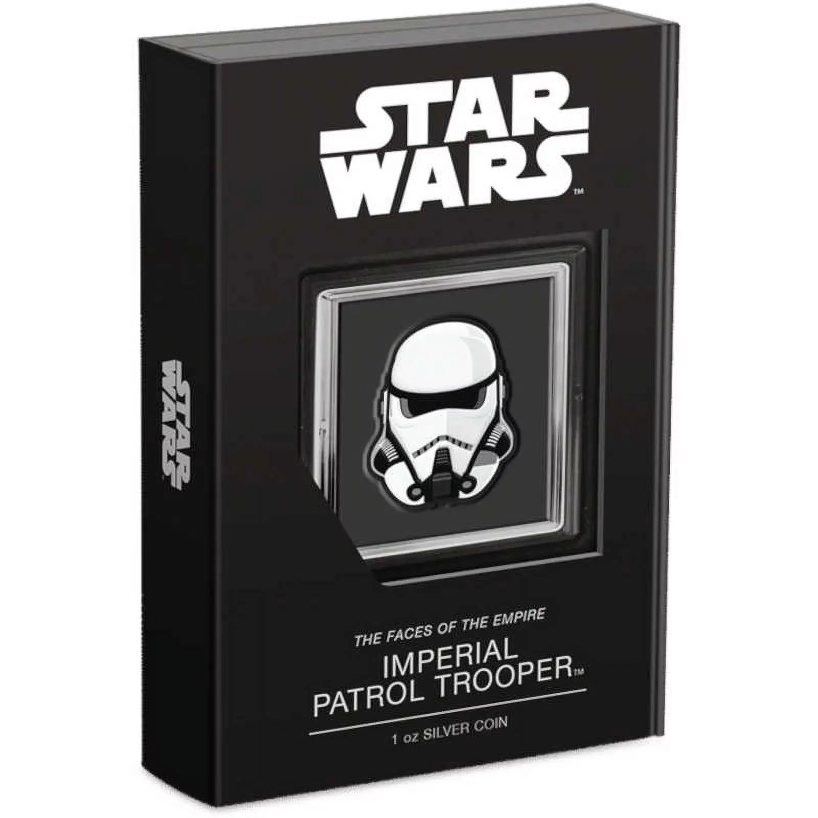 Sizetar Wars Imperial Patrol Trooper Sizeilver Proof 2022 Niue COA SizeKU:OPC17