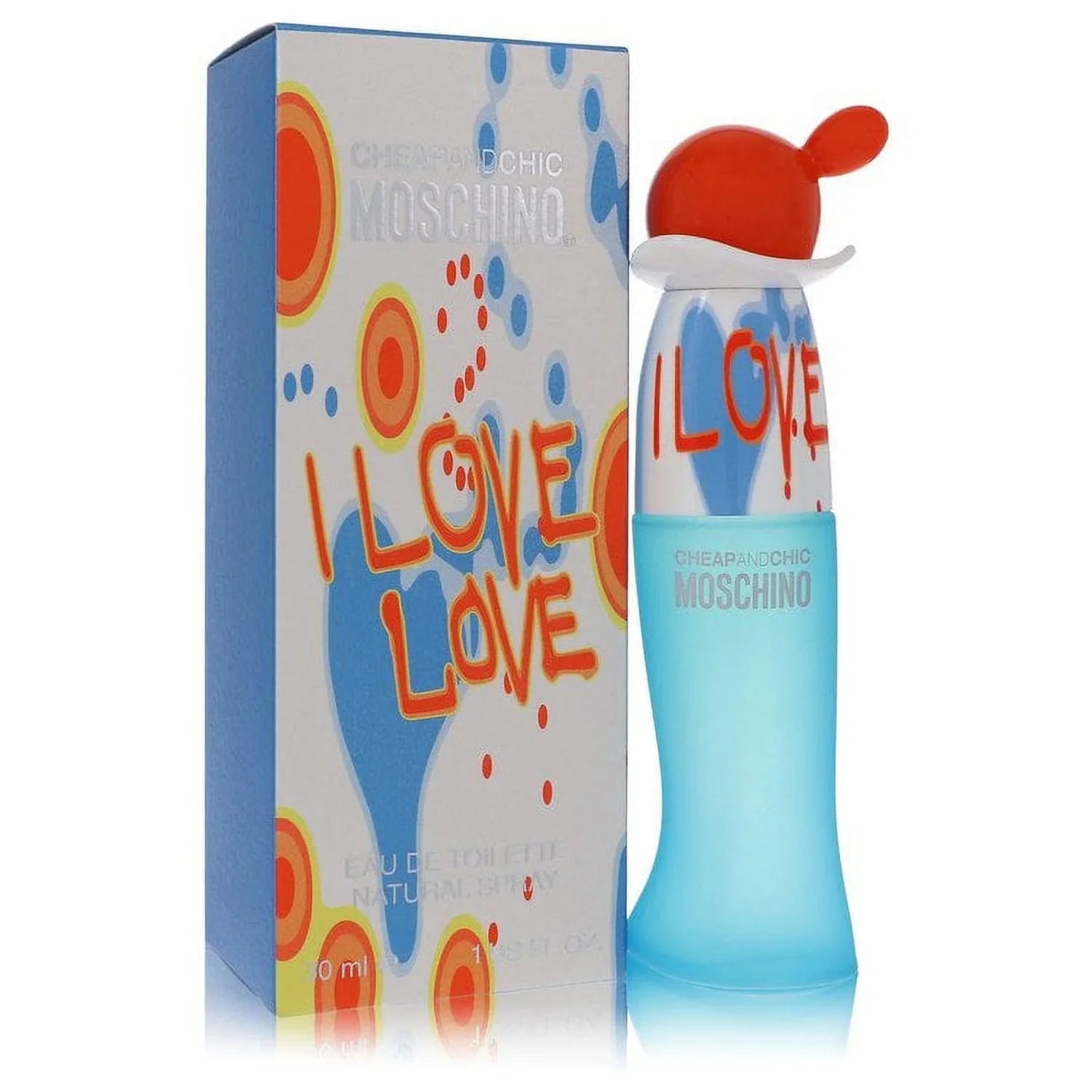 I Love Love by Moschino Eau De Toilette Sizepray 1 oz for Women Pack of 3