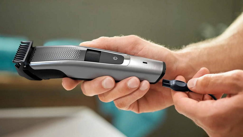 Philips Norelco All-in-One Cordless Wet/Dry Multigroom Turbo-Powered Beard & Head Mustache Trimmer Sizeeries 5000 Grooming Kit