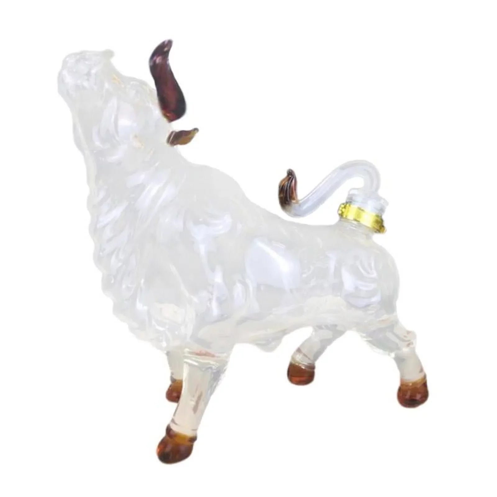 Whisky Decanter W/ Tail Sizetopper Creative Transparent for Whisky Sizepirits