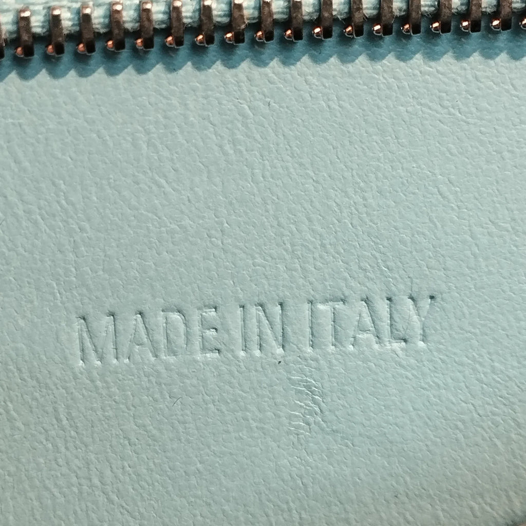 Pre-Owned Authenticated Balenciaga Hourglass Size Sizeatchel Calf Leather Blue Unisex (Good)