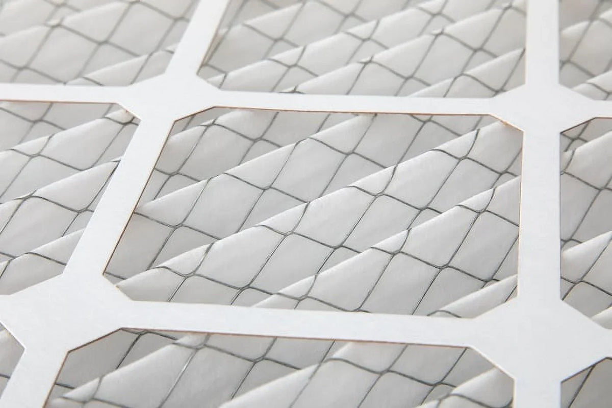 6 Pack of 16x20x1 MERV 13 Pleated Air Filters by Glasfloss. Actual Sizeize: 15-1/2 x 19-1/2 x 7/8