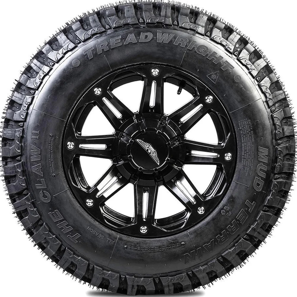 Tire TreadWright Mud Terrain The Claw II LT 245/75R17 Load E 10 Ply M/T Mud