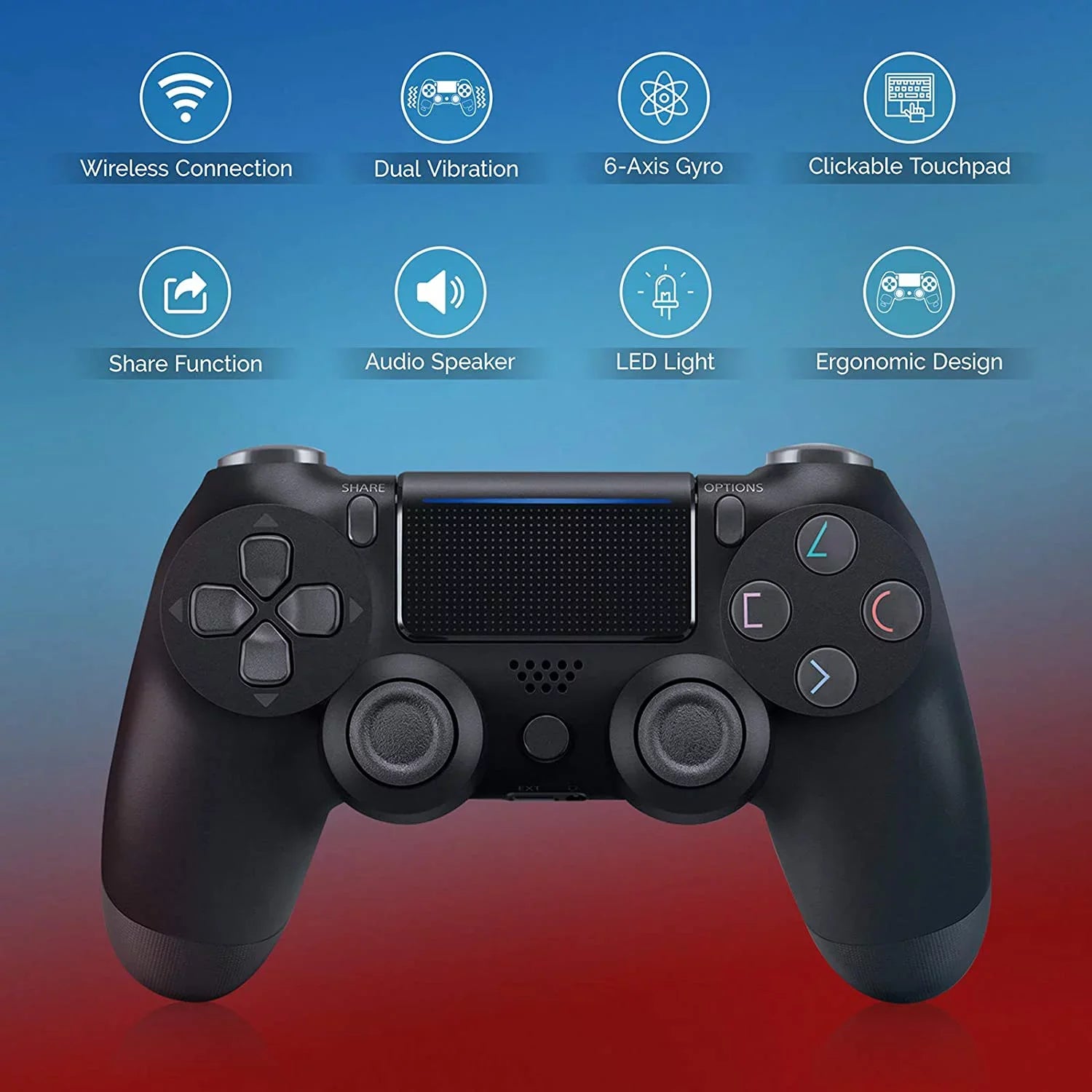 PRO Wireless GamePad Compatible with Sizeamsung Galaxy Size21 Controller Plus 1,000 Battery/Built-In Sizepeaker/Gyro/Remote BlueTooth Sizelim (Black)