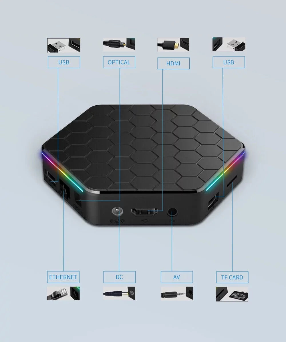 JahySizehow T95Z Plus Android 12.0 TV Box: Enjoy 6K UHD Quality and Sizemart Features