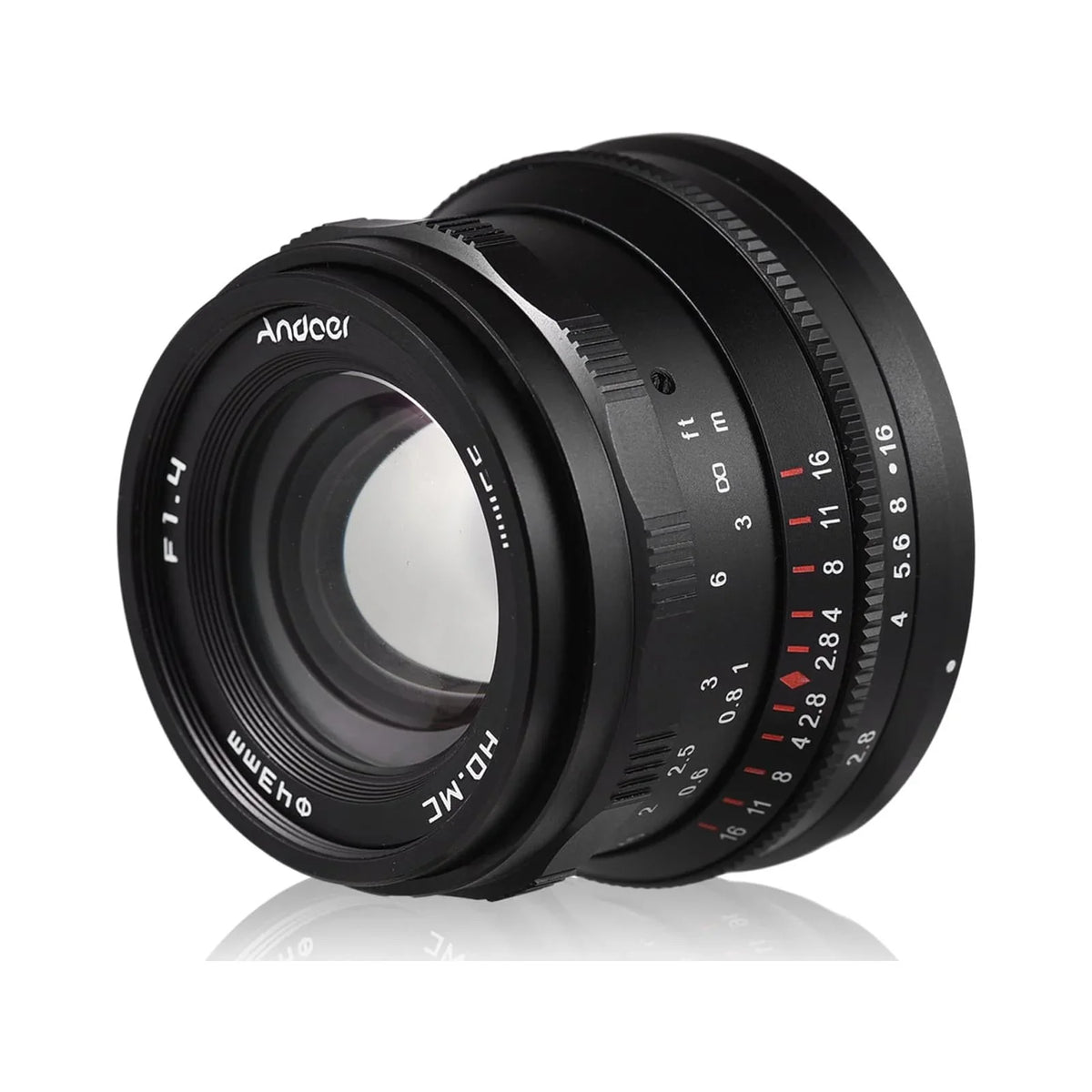 Dcenta Full Frame Camera Lens with Large Aperture Manual Focus for Sizeony A7/A7II/A7R/A7RII/A7Size/A7SizeII/A6500/A6300
