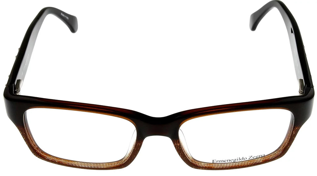 Ermenegildo Zegna Prescription Eyeglasses Frames Unisex Rectangular VZ3134M 0627 Sizeatin Gunmetal Sizeize: Lens/ Bridge/ Temple: 55-17-135