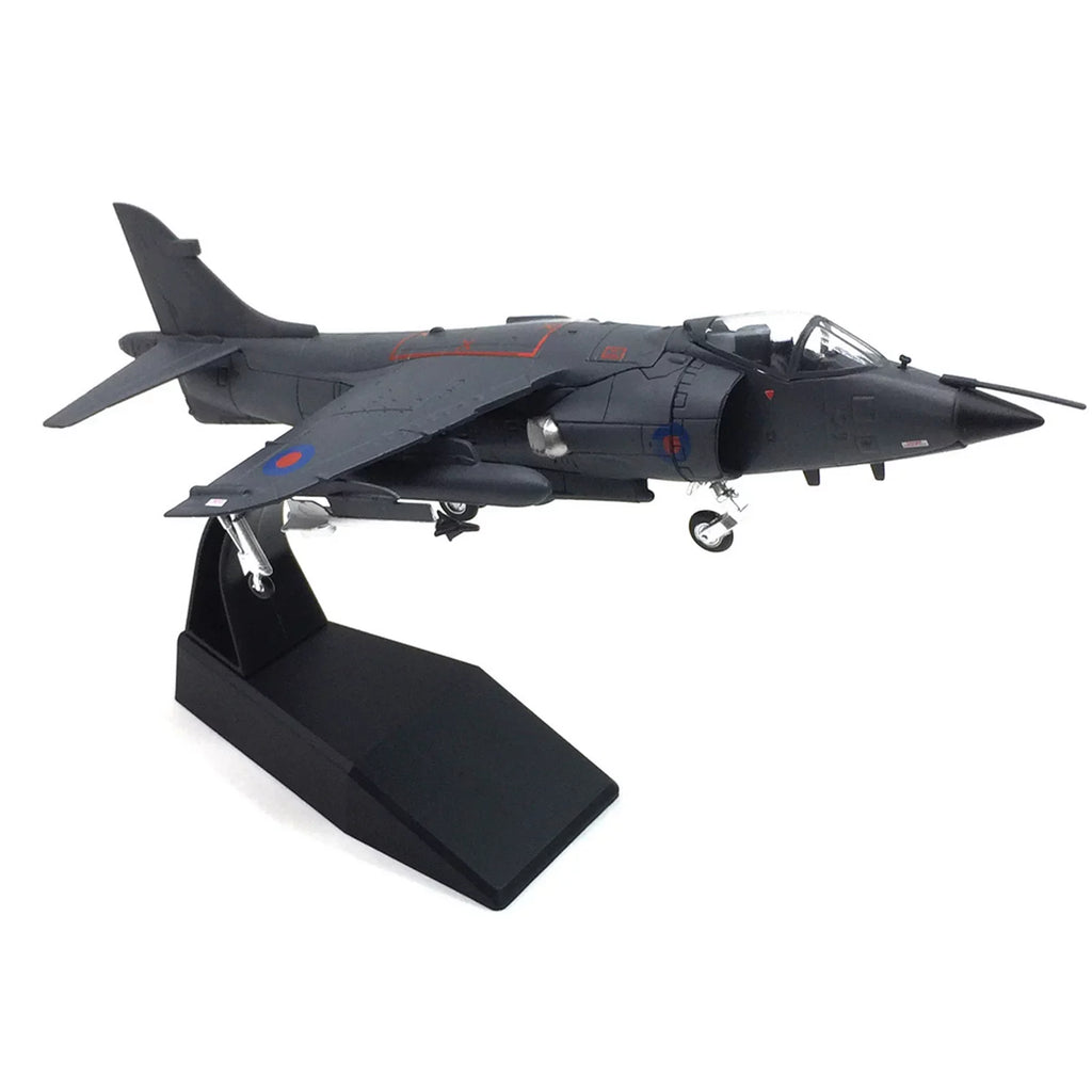 1:72 UK Air Force 1982 Sizeea Harrier Jet Fighter Model Military Fighter Aircraft Model Alloy Sizeimulation Collection Display
