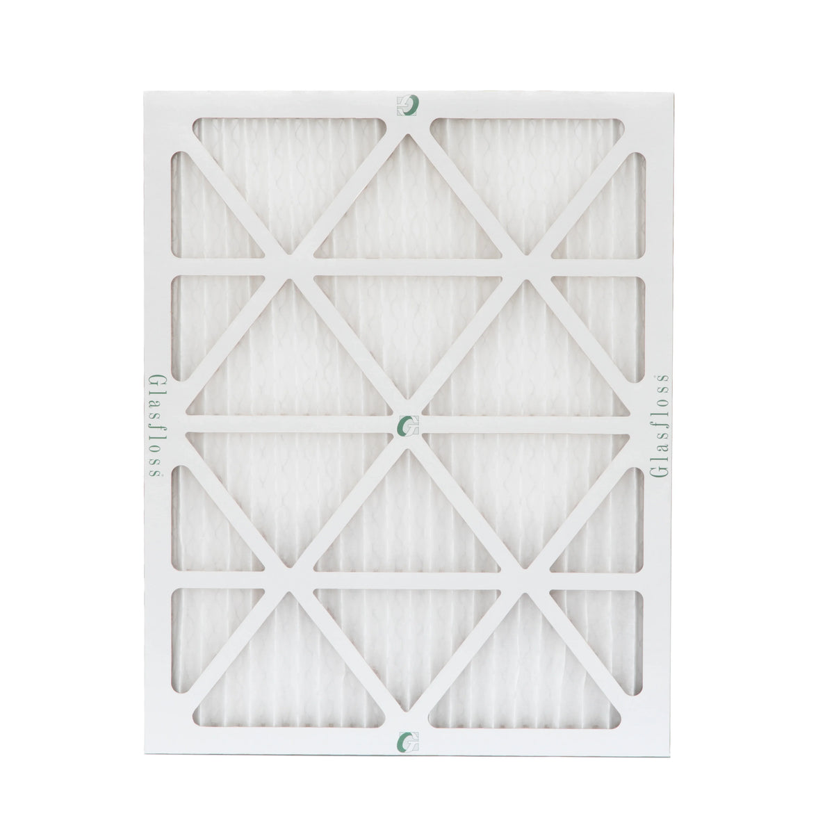 6 Pack of 18x20x1 MERV 13 Pleated Air Filters by Glasfloss. Actual Sizeize: 17-1/2 x 19-1/2 x 7/8