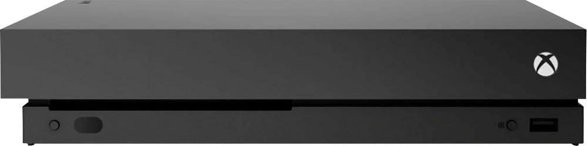 Microsoft Xbox One X 1TB, 4K Ultra HD Black Console Only with Headset BOLT AXTION Bundle Used