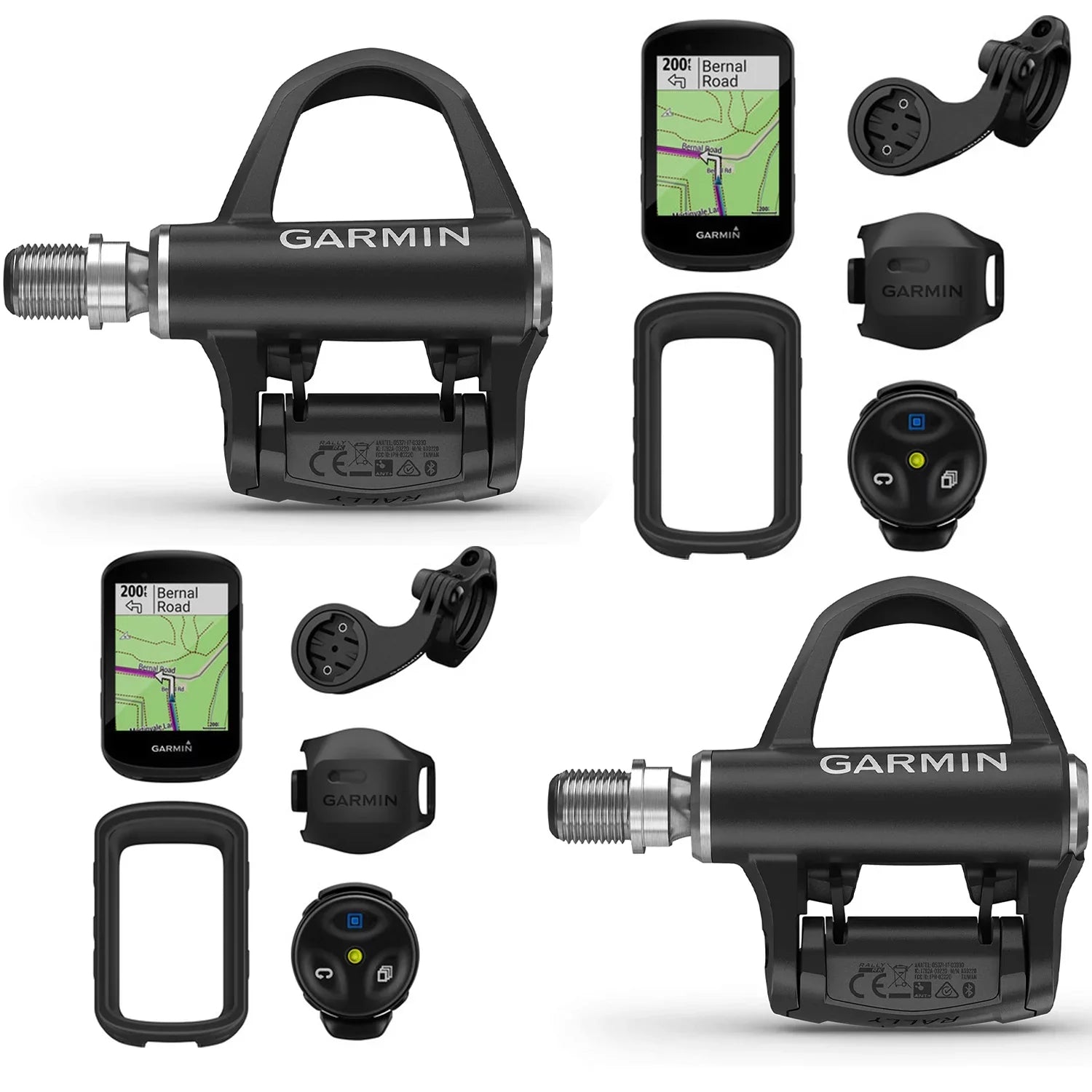Garmin Rally RK100 with Garmin Edge 530 Cycling GPSize (2-Pack Bundle)