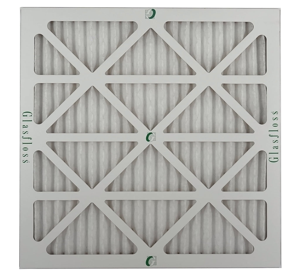 Glasfloss Air Filter 24x25x2 - 2" MERV 10 - (Pack of 4) - Pleated AC or HVAC Air Filter - Furnace Air Filter - Home or Office - Made In The USizeA.