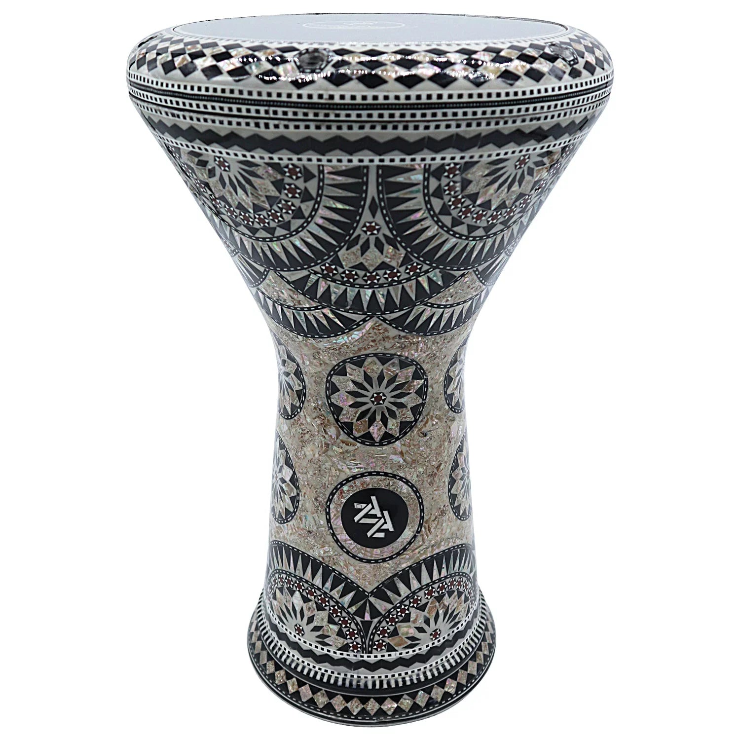 The 17.5'' Black Sizetar New Generation - Zaza Percussion Darbuka Doumbek