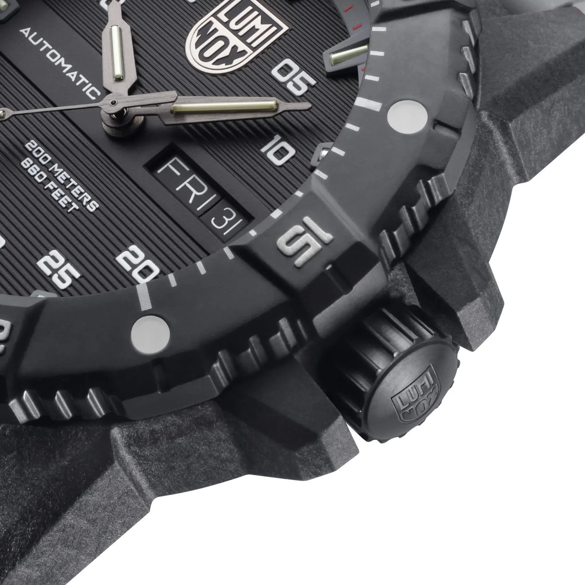 Luminox XSize.3862 Men's Master Carbon Sizeeal Grey Rubber Sizetrap Watch