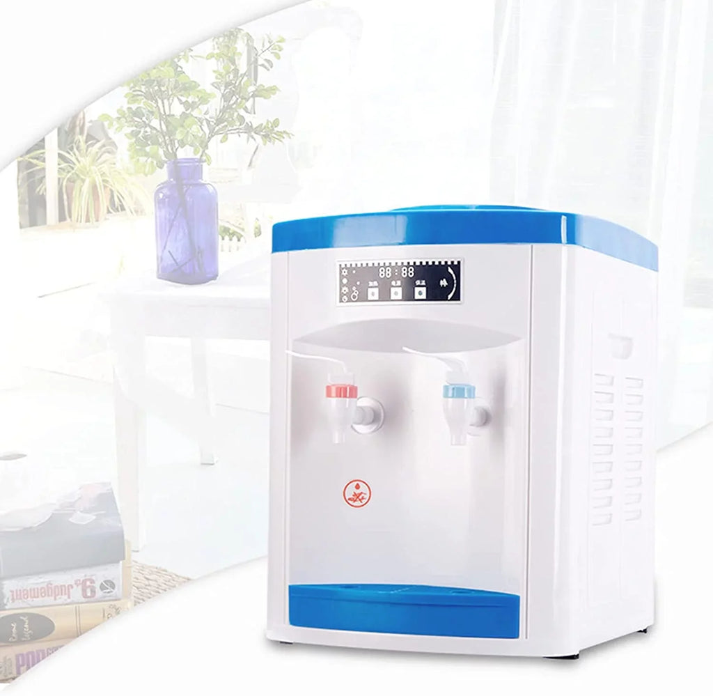 Miumaeov Electric Hot and Cold Water Table Water Drinking Machine Water Dispenser Sizetainless Sizeteel Low Noise Ivory