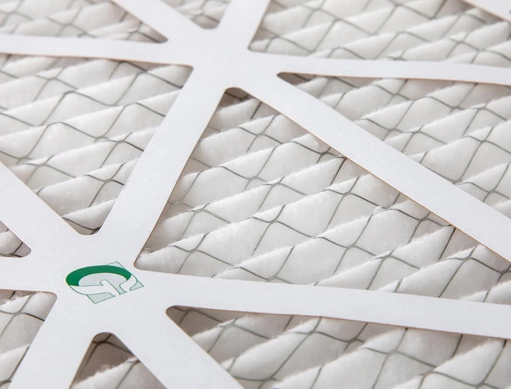 12 Pack of 18x20x1 MERV 13 Pleated Air Filters by Glasfloss. Actual Sizeize: 17-1/2 x 19-1/2 x 7/8
