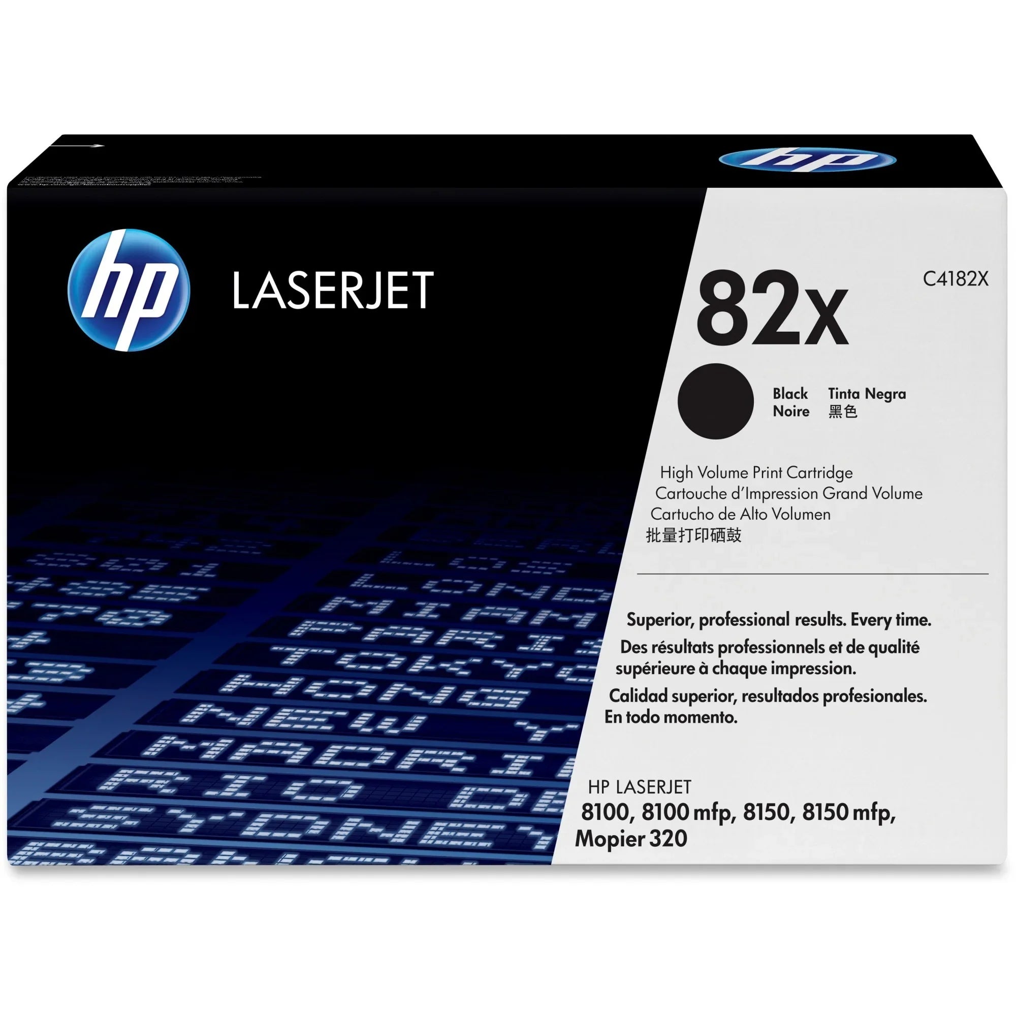 HP 82X High Yield Black Original LaserJet Toner Cartridge - 20000 Pages