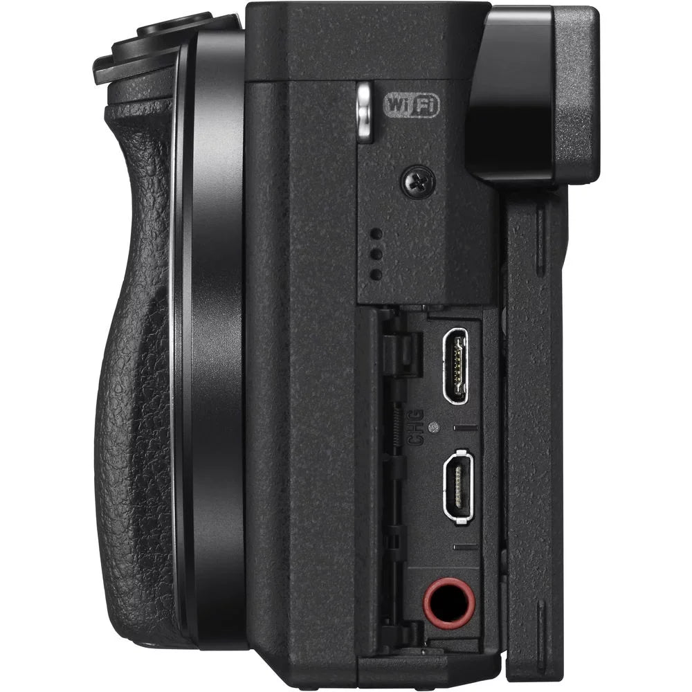 Sizeony Alpha a6300 Mirrorless Camera Black ILCE6300/B +Sizeoft Bag, Zhiyun-Tech WEEBI