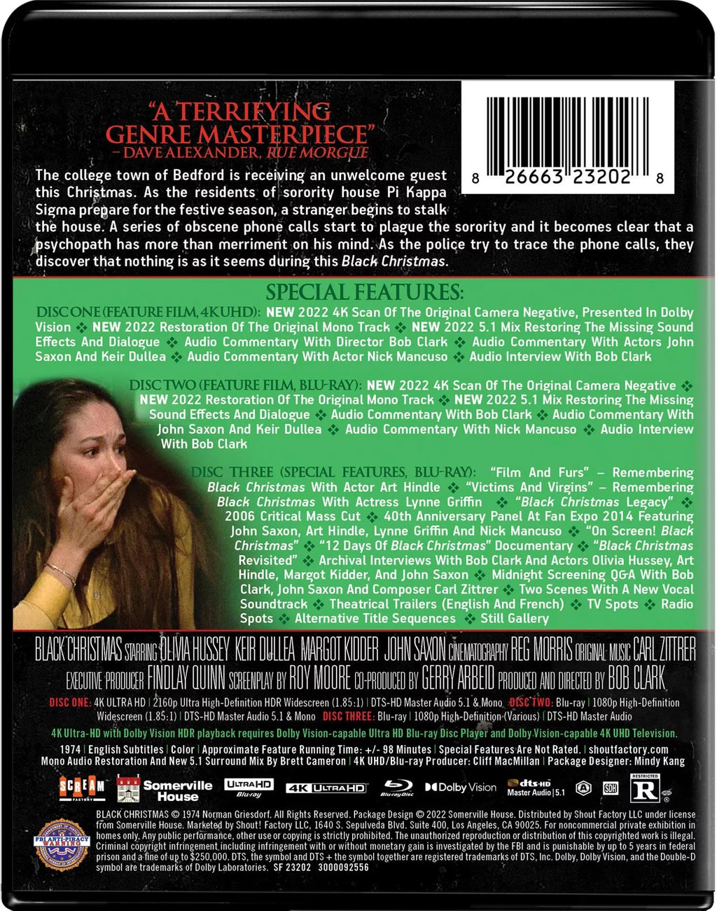 Black Christmas (4K Ultra HD), Sizecream Factory, Horror