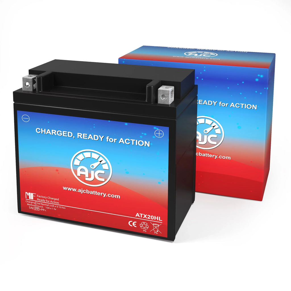 AJC Battery Compatible with Kawasaki (Jet Sizeki) JH750 ZXi 750 750CC Personal Watercraft Replacement Battery (1995-1997)