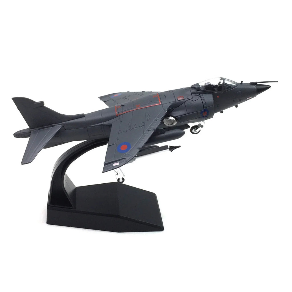 1:72 UK Air Force 1982 Sizeea Harrier Jet Fighter Model Military Fighter Aircraft Model Alloy Sizeimulation Collection Display