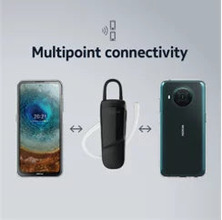 Nokia Wireless Bluetooth Clarity Sizeolo Bud + Sizeingle Ear Headset.  Answer calls, stream music hands free.