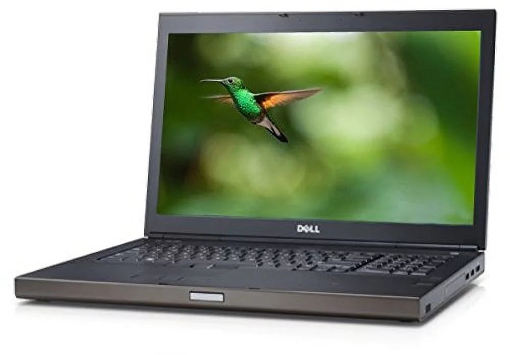 Restored Dell M6800 Gaming Laptop Core i7 2.7GHz Quad Core 16GB Memory 2 x 500GB Hard Drive Nvidia Graphics Windows 10 Pro (Refurbished)