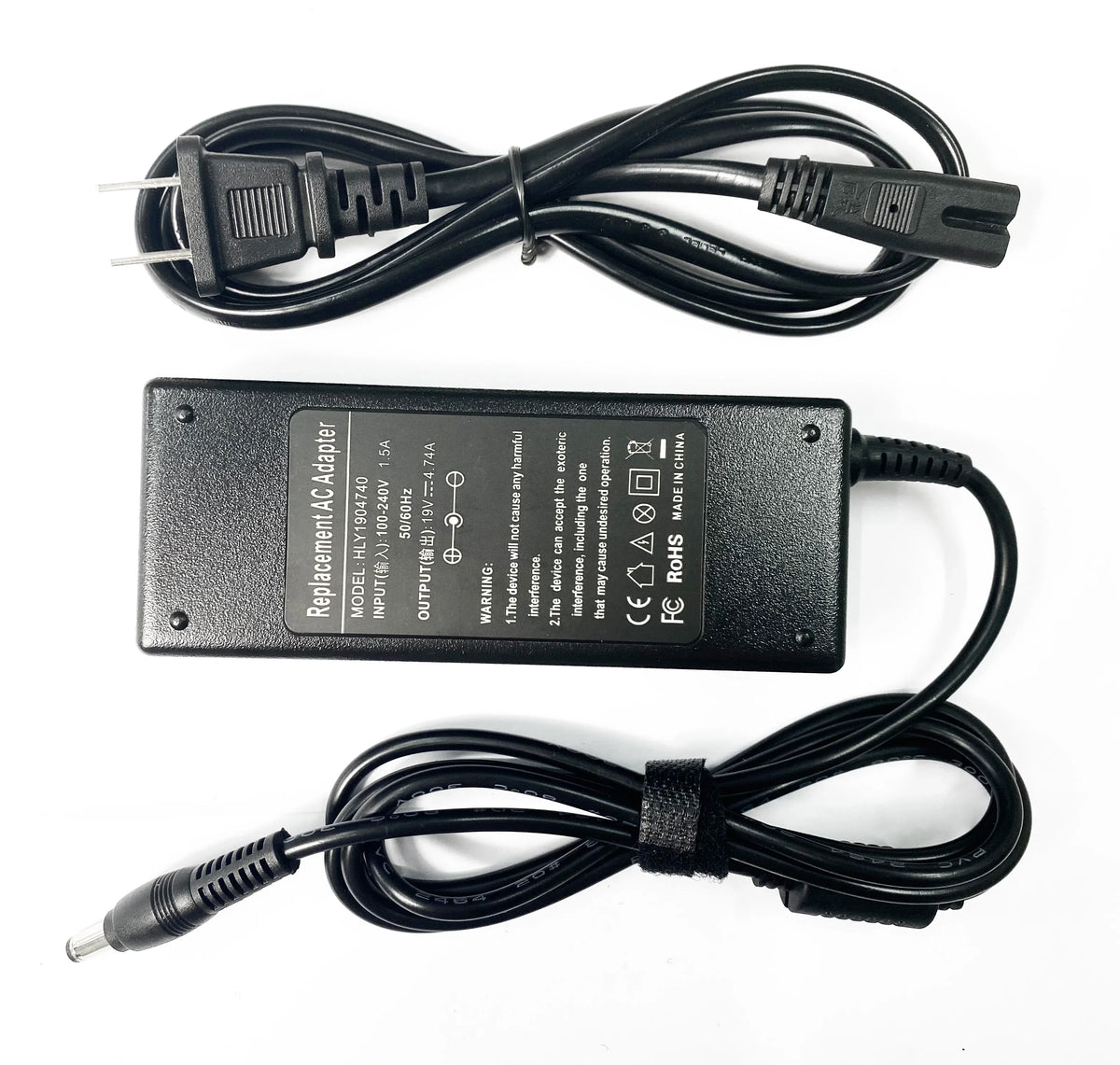 Laptop AC Adapter Charger for Asus X54F X53SizeD-SizeX1359V X5GAG-XX052V X5GAG-XX052V-R X43TA-VX036V-8 X43TA-VX052D X5DC-SizeX031V X5DE-V140SizeCGDWW X751LJ-TY148H X751LK-T4007D X751LN-TY092H-8 X751M X751Size U35