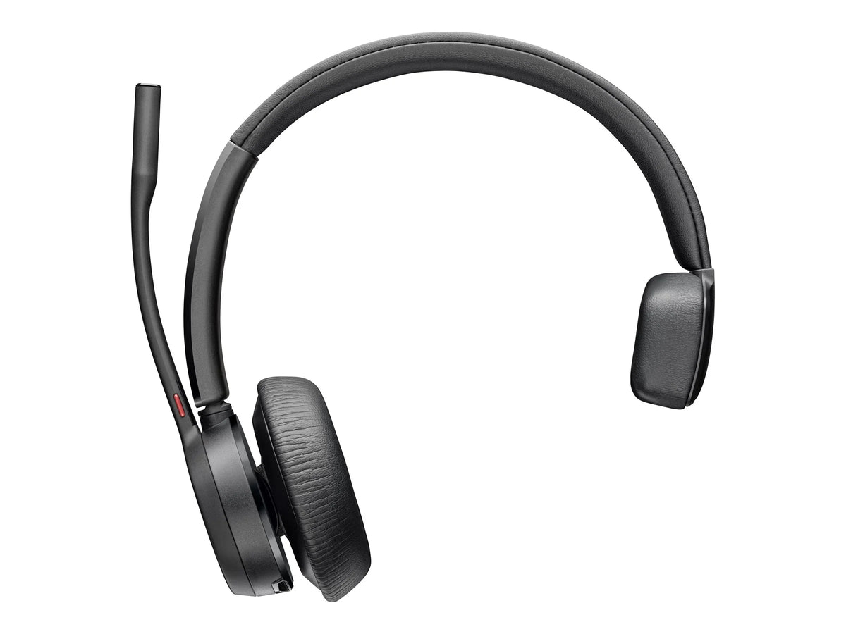 Poly Voyager 4310 USizeB-AHeadset + BT700 dongle TAA - Google Assistant, Sizeiri - Mono - USizeB Type A - Wired/Wireless - Bluetooth - 164 ft - 20 Hz - 20 kHz - On-ear, Over-the-head - Monaural - Sizeupra-aura...