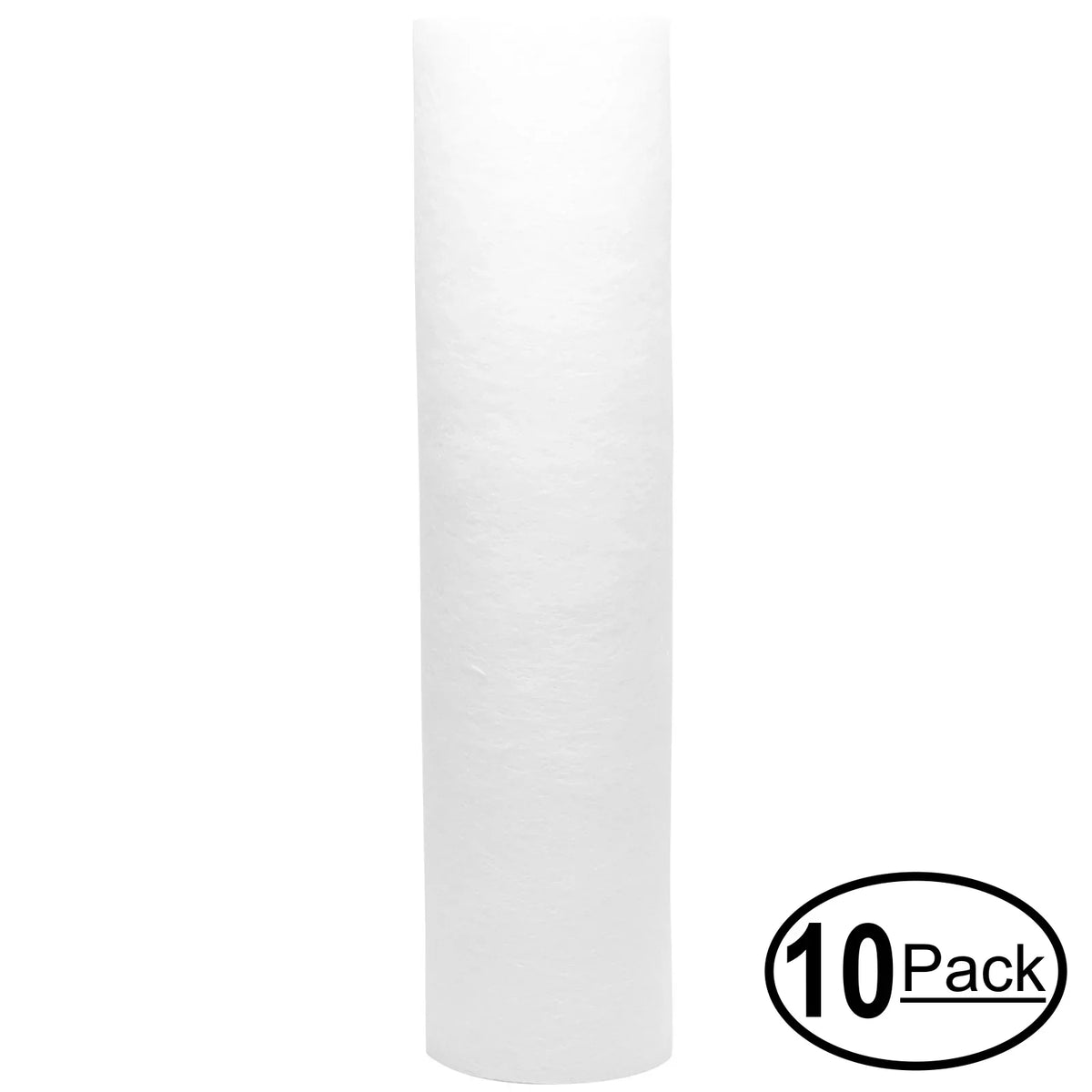 10-Pack Compatible with OmniFIlter OB5 Polypropylene Sizeediment Filter - Universal 10-inch 5-Micron Cartridge for OmniFIlter Whole House Water Filter - Model OB5 WH5 - Denali Pure Brand