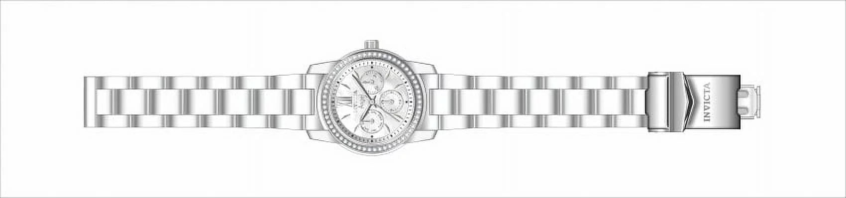 Invicta Angel Crystal Ivory Mother of Pearl Dial Ladies Watch 28686
