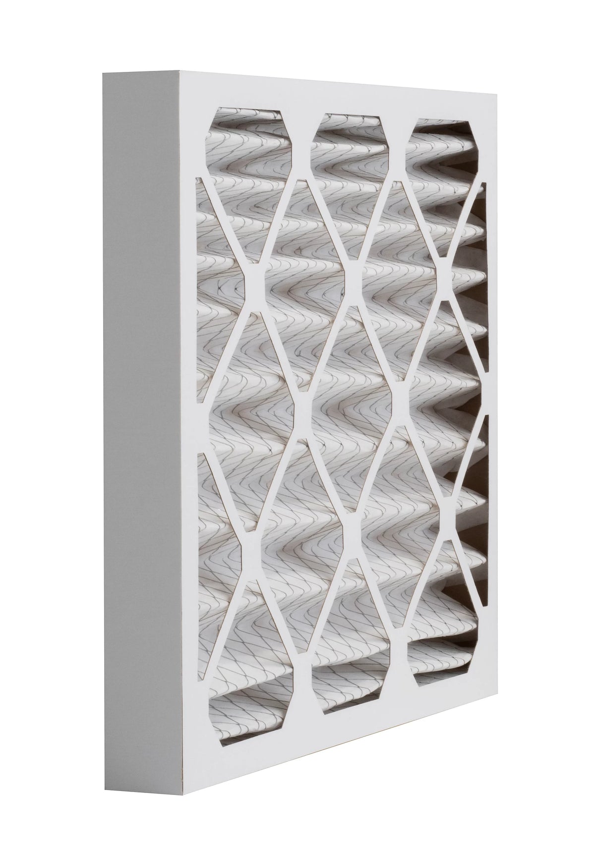 Aerostar 14x25x2 MERV  13, Pleated Air Filter, 14x25x2, Box of 6, Made in the USizeA