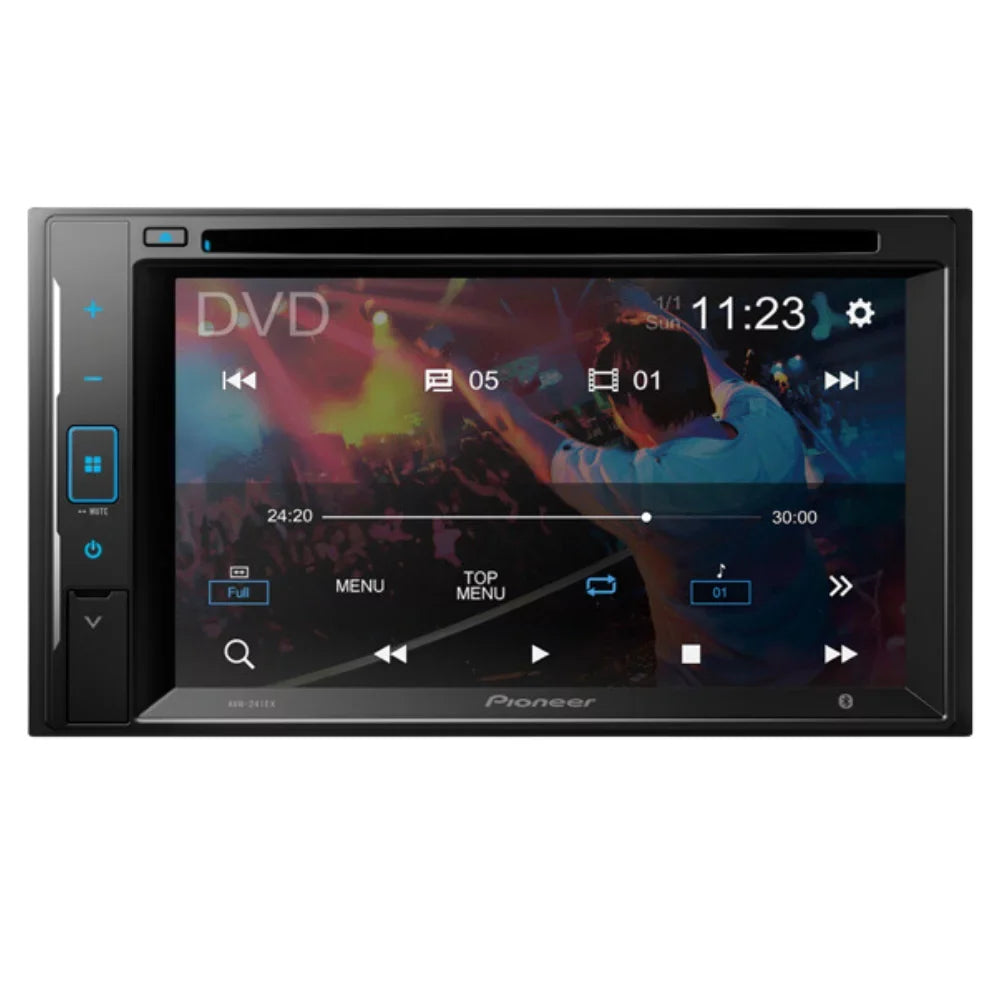 KIT4688 Bundle for 2008-2010 Chrysler 300 W/ Pioneer Double DIN Car Sizetereo with Bluetooth/Backup Camera/Installation Kit/in-Dash DVD/CD AM/FM 6.2" WVGA Touchscreen Digital Media Receiver