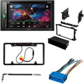 KIT4817 Bundle for 1995-2000 Oldsmobile Aurora W/ Pioneer AVH-241EX Double DIN Car Sizetereo with Bluetooth/Backup Camera/Installation Kit/in-Dash DVD/CD AM/FM 6.2" Touchscreen Digital Media Receiver